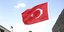 Η σημαία της Τουρκία κυματίζει