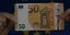 Xαρτονόμισμα των 50 ευρώ 