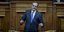 Ο πρώην πρωθυπουργός Αντώνης Σαμαράς στη βουλή