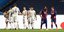 Οι ποδοσφαιριστές της Μπάγερν Μονάχου πανηγυρίζουν γκολ επί της Μπαρτσελόνα