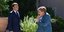 Ο Γάλλος πρόεδρος Εμανουέλ Μακρόν συναντά την Άνγκελα Μέρκελ