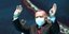 Ο Πρόεδρος της Τουρκίας Ρετζέπ Ταγίπ Ερντογάν με μάσκα για τον κορωνοϊό