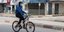 Ποδηλάτης στην Τυνησία