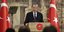 Ο Ρετζέπ Ταγίπ Ερντογάν σε ομιλία του στην Άγκυρα