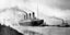 O Τιτανικός κατά τις θαλάσσιες δοκιμές του, στις 2 Απριλίου 1912 