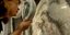 Γυναίκα παρατηρεί πίνακα του Σάντρο Μποτιτσέλι