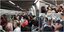 Κορωνοϊός συνωστισμός σε μετρό και λεωφορεία