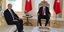 Ο Τούρκος πρόεδρος Ερντογάν και ο «πρωθυπουργός» των κατεχομένων Τατάρ