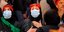 Γυναίκα με μάσκα για τον κορωνοϊό στο Ιράκ