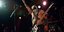 Στη φωτο ο Γιώργος Γερμενής ή Καιάδας ως μπασίστας του black metal συγκροτήματος Naer Mataron