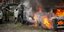Φωτιά σε αυτοκίνητα στο Ναγκόρνο Καραμπάχ έπειτα από επίθεση Αζέρων στρατιωτών