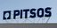 Το λογότυπο της Pitsos στο εργοστάσιο της εταιρείας στην Αττική