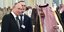 Ο πρόεδρος της Ρωσίας Βλαντιμίρ Πούτιν με τον πρίγκιπα διάδοχο του θρόνου της Σαουδικής Αραβίας Μοχάμαντ μπιν Σαλμάν Σαούντ