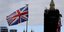 Η σημαία του Ηνωμένου Βασιλείου στην πρωτεύουσα της Βρετανίας, το Λονδίνο