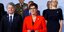 Η υπουργός Αμυνας της Γερμανίας Αντεγκρετ Καρενμπάουερ με κόκκινο σακάκι