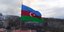 Σημαία Αζερμπαϊτζάν στο Σούσα