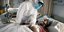 Νοσηλεία ασθενούς με κορωνοίό σε νοσοκομείο της Ουχάν στην Κίνα