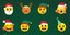 Χριστουγεννιάτικα emojis