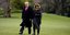 O απερχόμενος Πρόεδρος των ΗΠΑ, Ντόναλντ Τραμπ κι η σύζυγός του Μελάνια 