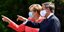 H Γερμανίδα καγκελάριος Άνγκελα Μέρκελ και ο νέος πρόεδρος της CDU, Άρμιν Λάσετ
