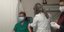 εμβολιασμοί υγειονομικών στο Γενικό Νοσοκομείο Λάρισας