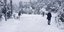 Κακοκαιρία Λέανδρος: Στα λευκά η Αττική μετά την έντονη χιονόπτωση