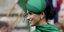 Η δούκισσα του Σάσεξ Μέγκαν Μαρκλ με πράσινο καπέλο