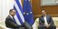 Ο πρωθυπουργός Κυριάκος Μητσοτάκης και ο αρχηγός της αξιωματικής αντιπολίτευσης Αλέξης Τσίπρας