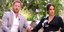 Μέγκαν Μαρκλ και πρίγκιπας Χάρι πιασμένοι χέρι χέρι δίνουν συνέντευξη στην Όπρα Γουίνφρεϊ