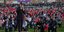 O απερχόμενος πρωθυπουργός της Αλβανίας Έντι Ράμα σε προεκλογική συγκέντρωση στο Δυρράχιο 