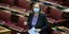 Η Μαριλίζα Ξενογιαννακοπούλου με μάσκα στη Βουλή