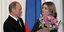 O πρόεδρος της Ρωσίας, Βλαντίμιρ Πούτιν και η πρώην γυμνάστρια Αλίνα Καμπάεβα