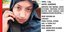 Η αφίσα με την εξαφάνιση της 14χρονης Μία Μαριάμ