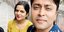Ο 35χρονος Ινδός ηθοποιός με την σύζυγό του