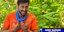 Πάνος Καλλίδης με πορτοκαλί μπλούζα στο Survivor