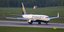 Το αεροσκάφος της Ryanair προσγειώνεται στο αεροδρόμιο του Βίλνιους