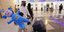 Σαουδική Αραβία οικογένεια σε αεροδρόμιο