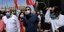 Με τον Στέφανο Τζουμάκα στο πλευρό του ο Αλέξης Τσίπρας στη διαδήλωση