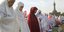 γυναίκες μουσουλμάνες για προσκύνημα στην Ινδονησία