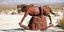 Σιδερένιο άγαλμα του μυθικού πλάσματος τσουπακάμπρα