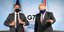 Εμμανουέλ Μακρόν και Μπόρις Τζόνσον στη Σύνοδο G7