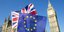 σημαίες ΕΕ και Ην Βασιλείου, στο μπιγκ μπεν
