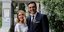 Βασίλης Κικίλιας και Τζένη Μπαλατσινού αγκαλιά στον γάμο τους