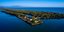Αεροφωτογραφία από τα καταπράσινα μέρη πέριξ της Λίμνης Καϊάφα
