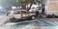 αυτοκίνητο καμένο στην Κύπρο έξω από συγκρότημα ΔΙΑΣ