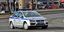 περιπολικό αστυνομίας σε δρόμο στη Ρωσία