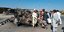 Κατεστραμμένο όχημα στην πόλη Φαράχ του Αφγανιστάν, έπειτα από επίθεση των δυνάμεων των Ταλιμπάν