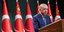 Ρετζέπ Ταγίπ Ερντογάν τουρκικές σημαίες ομιλία