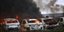 Φωτιά μάντρα αυτοκινήτων Αφίδνες