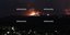 Νυχτερινή φωτογραφία από τη φωτιά στα Βίλια